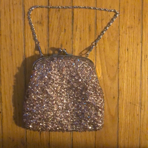 Beaded Top Handle Bag - Picture 3 of 5
